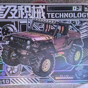 MJ 1/10 8503 Gradient off road vehicle Jeep Wrangler